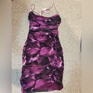 Princess Polly black and purple dress